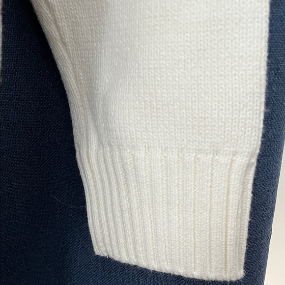 Ivory Sweater with Flag Motif - Picture 7 of 8